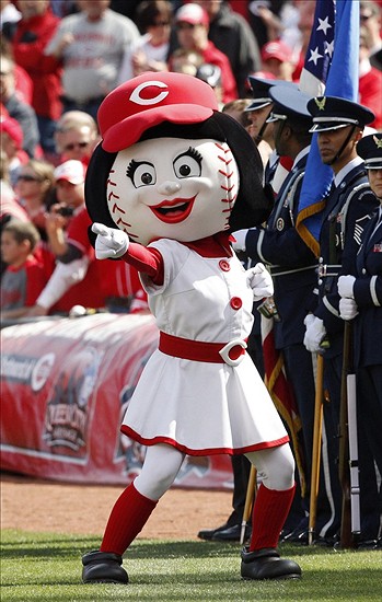 Reds Mascots  Cincinnati Reds