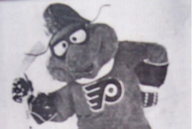 The mascot for the Quebec Nordiques was a giant blue otter named