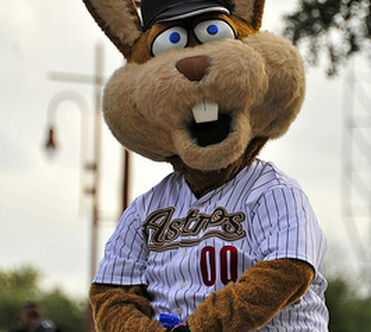 collectibles Junction Jack (Houston Astros) was the first mascot 2000 until  2012