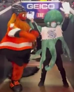 Gritty unveiling Cuddles