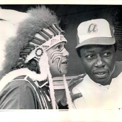 Chief Noc-A-Homa - Levi Walker with Cub Scouts at an October 1983 Atlanta  Braves game Stock Photo - Alamy