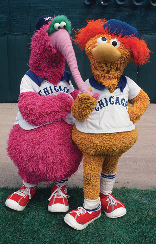 Ribbie & Roobarb Chicago White Sox Mascot Vintage Special Edition