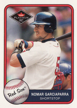 1997) #5 Nomar Garciaparra Boston Red Sox Rookie Baseball Card