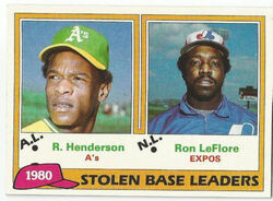 1981 Topps League Leaders of 1980 Dan Quisenberry & Rollie Fingers & Tom  Hume Baseball Card
