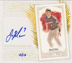 Joe Mauer, Baseball Cards Wiki