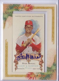 Ryan Zimmerman 2009 Topps Allen & Ginter Bat Card