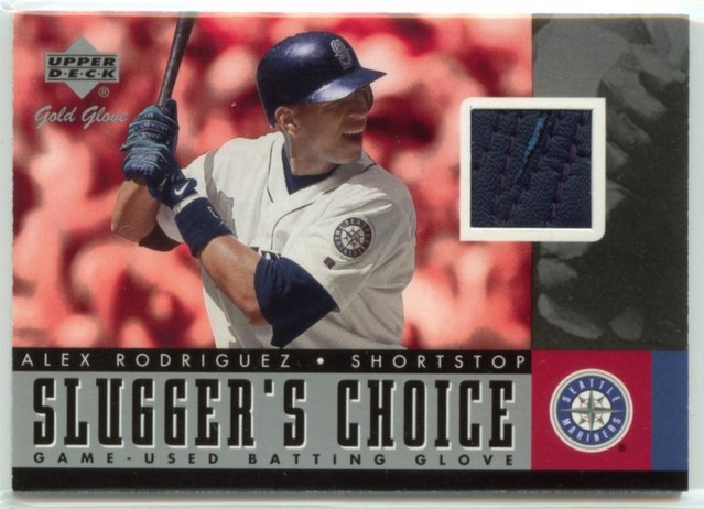 Alex Rodriguez Upper Deck Baseball Heroes Jersey Card