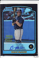 2003 Bowman Chrome #331 Refractor Brian McCann