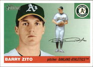 342 A - Barry Zito White Jersey