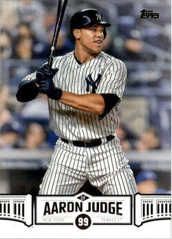 2018 Topps Aaron Judge Highlights, Baseball Cards Wiki