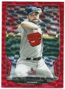 2012 Bowman Base Silver Red Ice