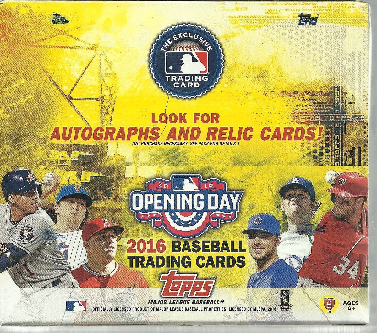2016 Topps Opening Day Baseball Cards Wiki Fandom