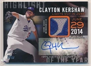 2015 Topps Highlight of the Year Autograph Relics CK