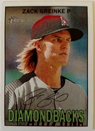 Topps Heritage - Zack Greinke - #130