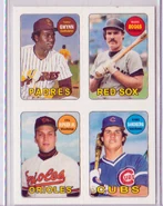 2013 Topps Archives Four-In-One GBRS