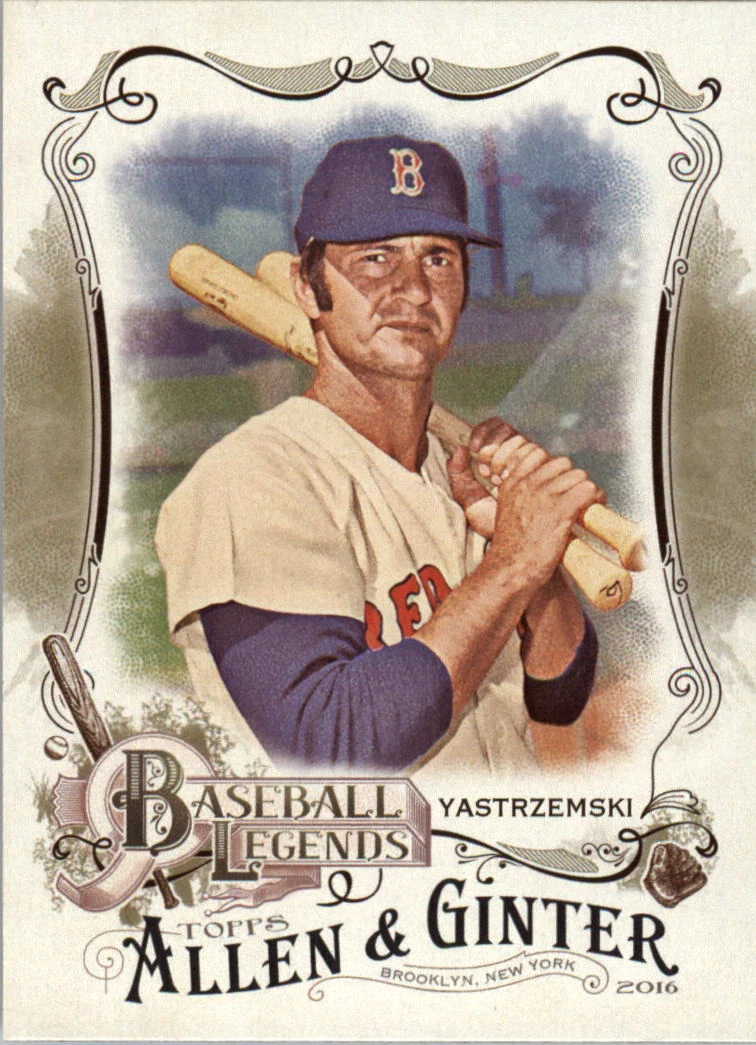 2016 Topps Allen and Ginter Baseball Legends Baseball Cards Wiki Fandom