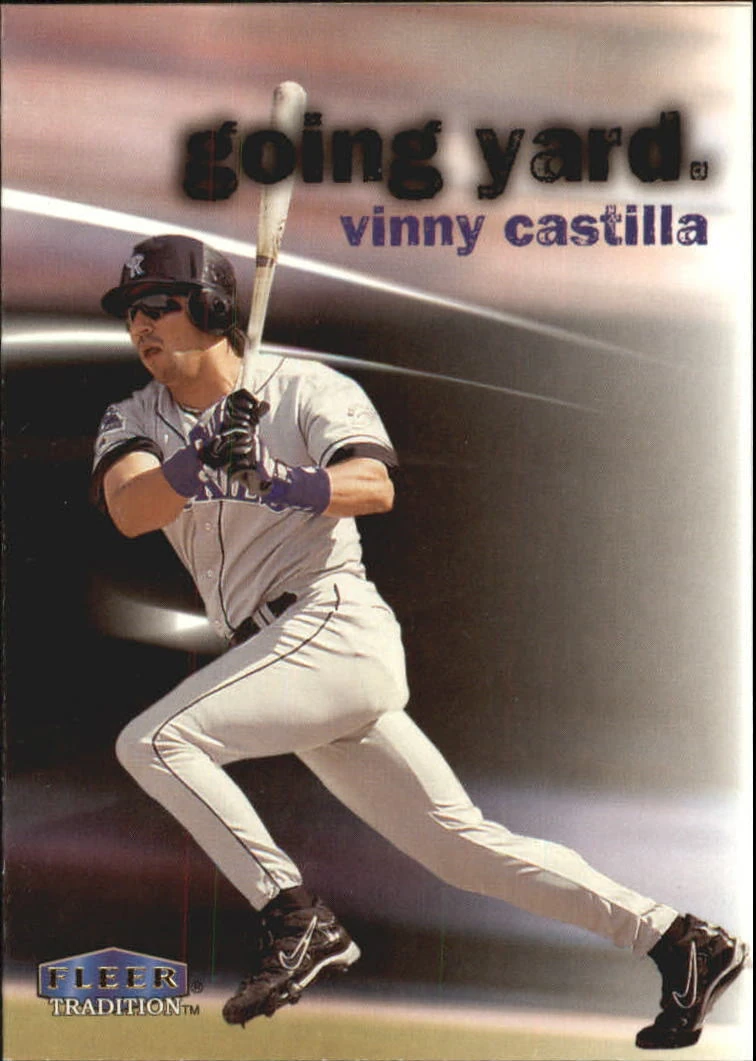 1999 Fleer Tradition Going Yard Baseball Cards Wiki Fandom