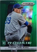 2013 Panini Prizm Green Ryu 202.jpg (137 KB) Panini Prizm Green - Hyun-Jin Ryu - #202