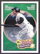 2005 UD Baseball Heroes Signature Emerald