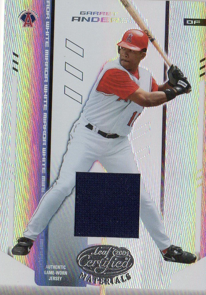 Garret Anderson Baseball Cards Wiki Fandom