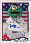 2014 Opening Day Mascot Auto