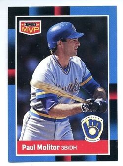 Paul Molitor, Baseball Cards Wiki