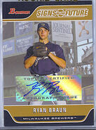 2006 Bowman Draft Baseball SOTF RB Braun