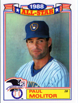 1984 Topps Baseball Paul Molitor Brewers