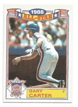 Gary Carter, Baseball Cards Wiki