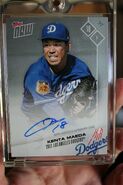 2017 Topps Now Road Auto Base