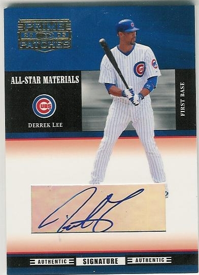 Derrek Lee Signed 2005 MLB All Star Game Jersey Chicago Cubs