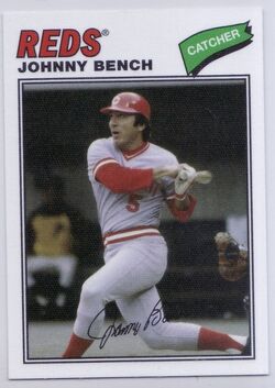 Johnny Bench, Baseball Wiki