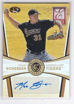 Max Scherzer, Baseball Cards Wiki