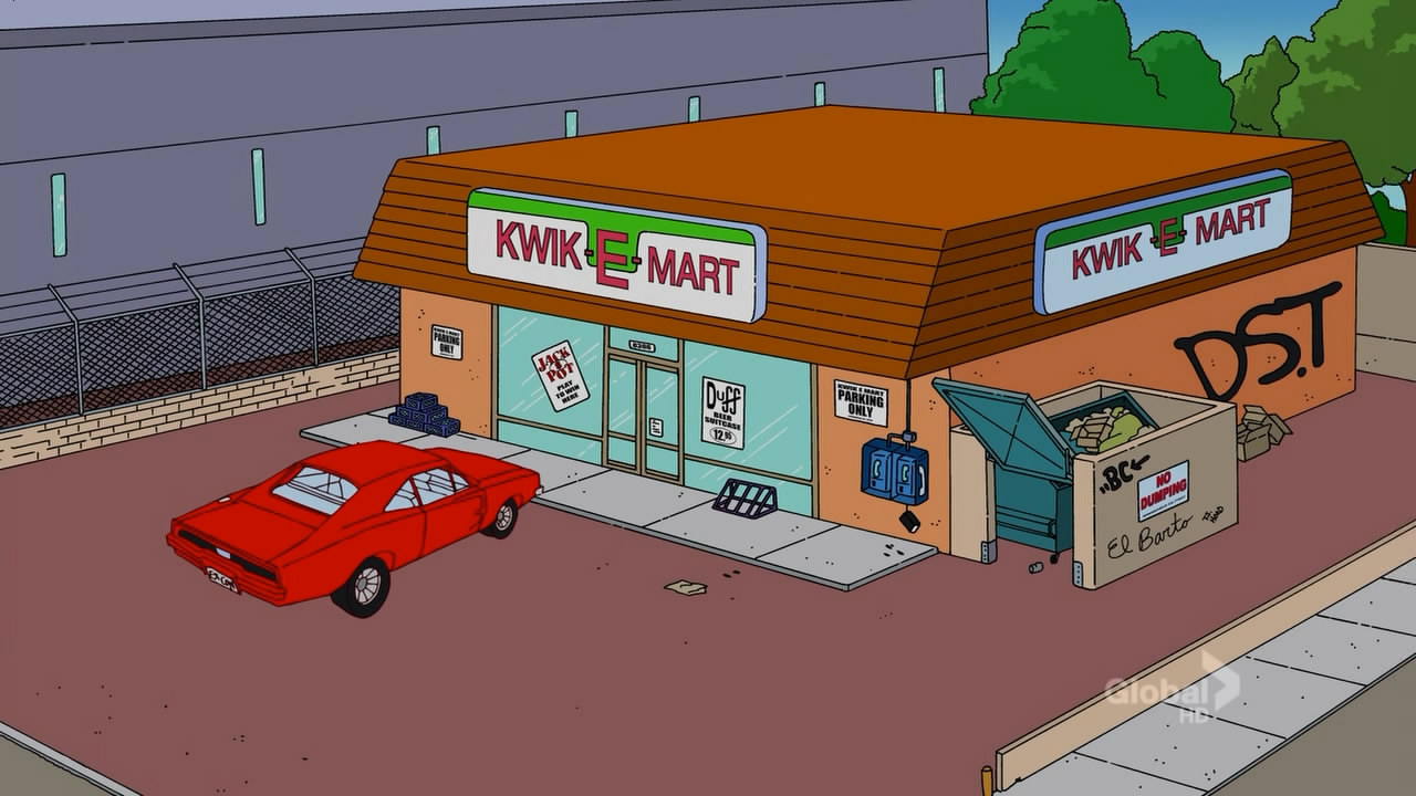 Kwik-E-Mart, The Simpsons: Springfield Bound
