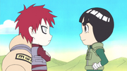 Lee reunites with Gaara