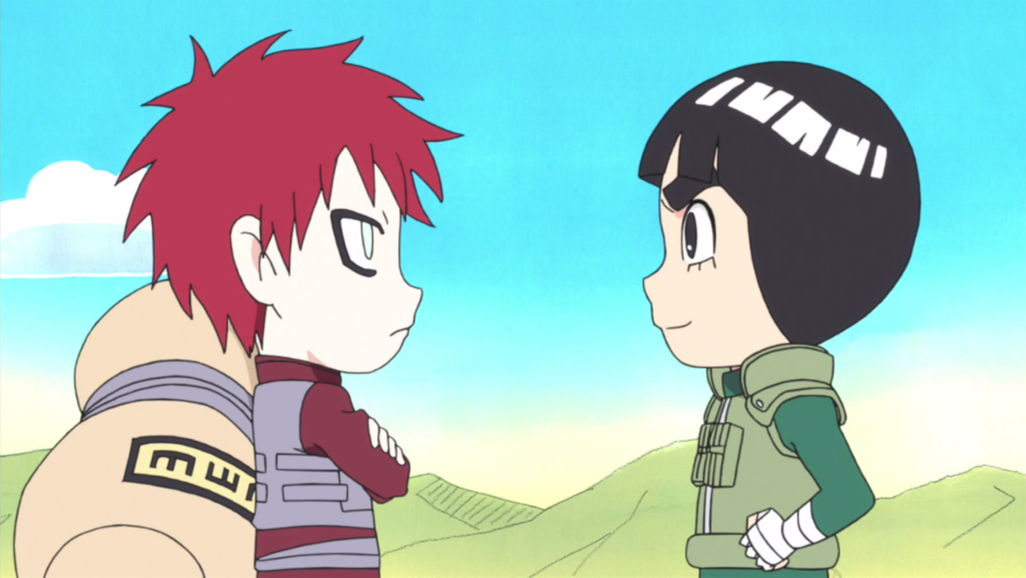 Levy and gaara in road to ninja