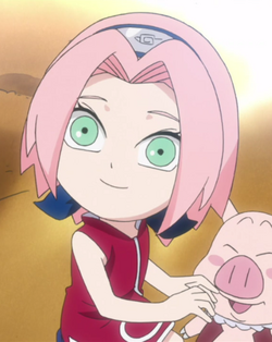 Awkward Ninja Artist — pockicchi: sakura from that one ep of naruto was