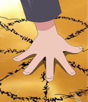 Naruto using Summoning Technique