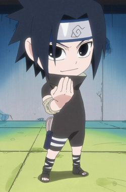 Sasuke Uchiha, Wiki Rock Lee no Seishun Full-Power Ninden