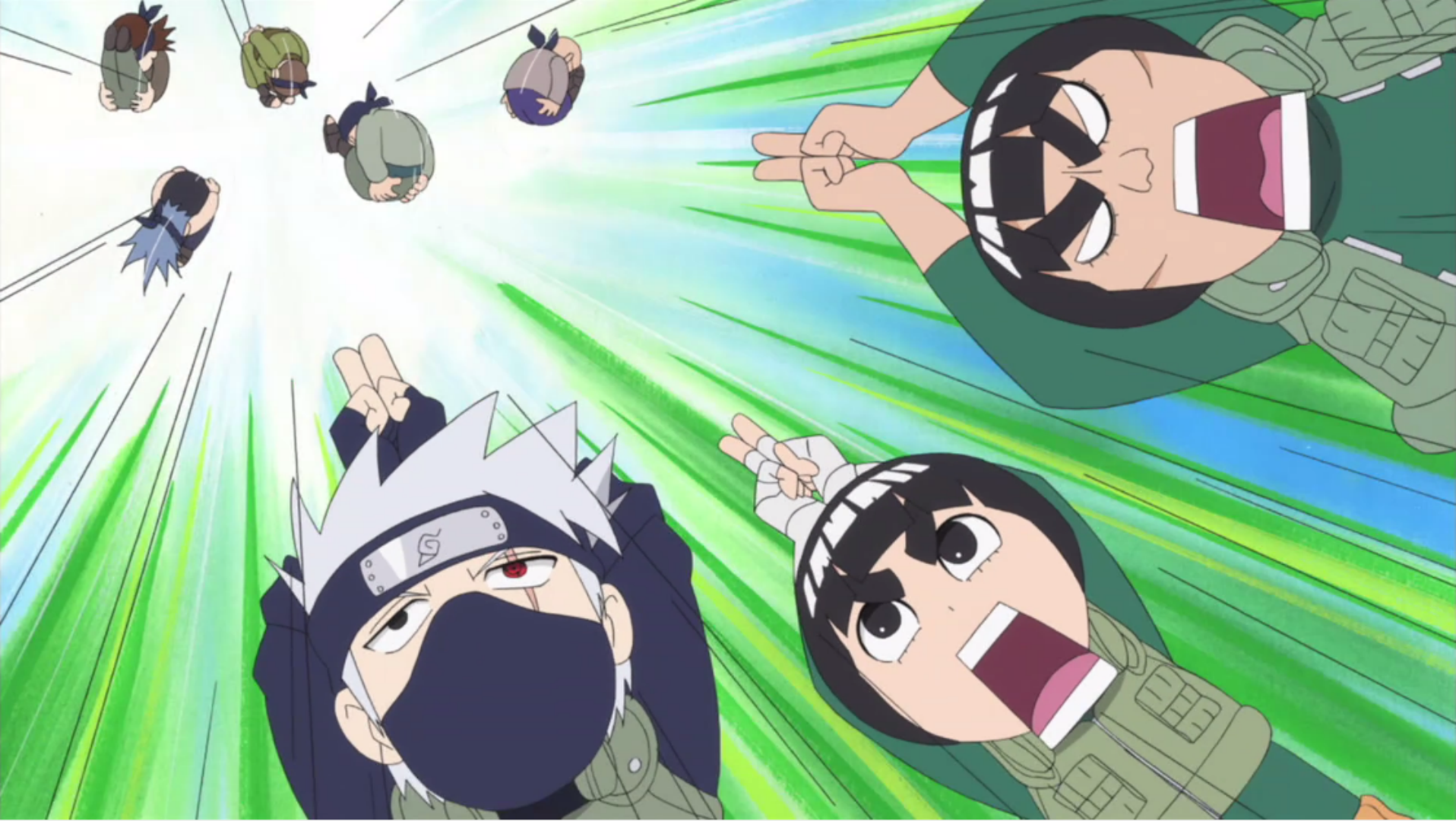 Naruto Uzumaki, Wiki Rock Lee no Seishun Full-Power Ninden