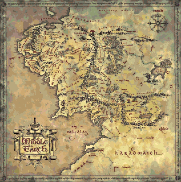Middle Earth Map Sprite Stitch Wiki Fandom
