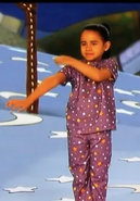 Liliana Ortiz (Scrub-a-Dub stretch (wearing purple pajamas))