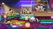 The Coon calling The New Kid asking not to beat his high scores at the Casa Bonita video arcade.