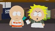 Tweek angrily realizing Craig's intenion.