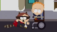 The Coon attempting to attack Doctor Timothy.