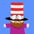 Mr hat friend icon