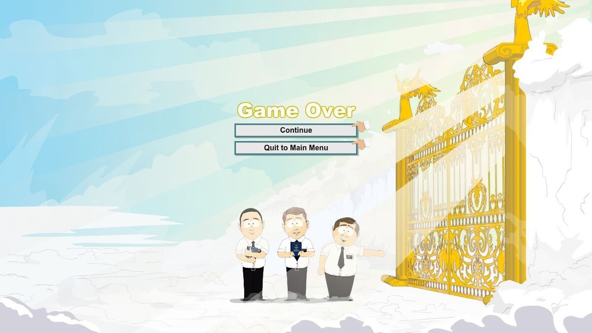 Game Over | The South Park Game Wiki | Fandom