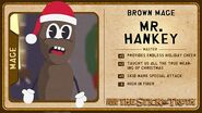 Mr hankey card