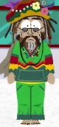One of the gurus that would appear around South Park.