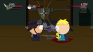 Butters playing Roshambo.